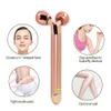 Face Massager Electric roller beauty stick vibrating facial massage roller facial lifting anti wrinkle skin care roller facial weight loss tool 240321