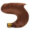 Extensions de cheveux droits I Tip Extensions de cheveux pour femmes 100% cheveux naturels fabriqués à la machine Remy kératine postiche couleur pure cheveux de fusion invisibles