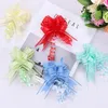 Dekoracja imprezy 10/20PCS 5 cm Piękna Pull Bowbon Prezent Pakowanie Flower Bowknot Wedding Car Room DIY Wed