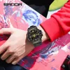 Wolf Warrior 2 Special Forces Night Glow Multi Functional Waterproof Dual Display High School Student Sports Outdoor Large Dial Watch Men's