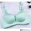 Bras 2022 Cable de llegada para mujeres Sexy Bralette Sining Hollow Push up Bra