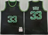 Throwback Basketball Rétro Ray Allen Jerseys 20 Vintage Bill 6 Larry Bird 33 Paul Pierce 34 Kevin Garnett 5 Man Pur Coton Broderie Et Couture Qualité Supérieure En Vente