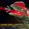 Laserspårning RC Dinosaur Toys for Kids Remote Control Robot Verisimilitude Sound Spray Boys Girls Childrens Gifts 240321