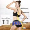 Slimming Belt Vibration Body Weight Loss Belt Waist Abdominal Stimulator Hip Trainer Fat Burning Weight Loss Fitness Massage X5 Times Exercise 240321