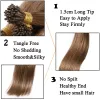 Extensions SEGO 0.5 g/s 100 brins droits je pointe Extensions de cheveux Capsule kératine Fusion naturelle cheveux humains 13 couleurs