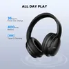 Mobiele telefoon-oortelefoon HTC HP01 Draadloze Bluetooth 5.3-oortelefoon BASS HIFI Stereo-oortelefoon 36 uur speeltijd 40 mm drivereenheid met Aux-ingang voor muziekgame Q240321