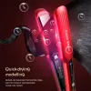 Irons 2 In 1 Professional Negative Ion Hair Straightener Brush Curling Comb With Lcd Display Hair Curling Tool Electric Styling Tool