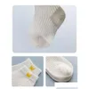Özel Giyim FabricsAccessories OC QQ3001 DIY Özelleştirilmiş Çocuk Çorapları Garten Cennet Pamuk Toptan Desenli Dhmd0