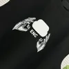 Projektant męskiej koszulki francuski luksusowy wzór listu okrągły szyja moda męska koszulka litera blokada sporty sportowe bawełniane koszulki zbiornikowe t-shirt