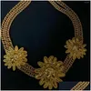 Collares colgantes Personalidad medieval Moda Senior Cross Glaze Collar Drop Entrega Joyería Colgantes Ot4Hk