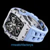 RM Watch Pilot Watch Popular Watch RM35-03 White NTPT Men's Fashion Leisure Business Sports Machinery RM3503 Watch