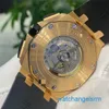 Célèbre montre-bracelet passionnante AP montre-bracelet Royal Oak Offshore série montre pour hommes montre d'occasion montre de luxe or rose 26401RO.OO.A002CA.01