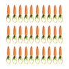 Party Decoration 15/30pcs Easter Carrot Decorations DIY Craft Artificial Vegetables For Ornament