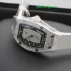 RM Watch Механизм Часы Хорошие часы RM07-01 Женские часы с белой губой Серия оригинальных автоматических часов с инкрустацией бриллиантами Модные женские часы Известные часы