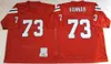 75th Retro Football 56 Andre Tippett Jersey 73 John Hannah 1984 Vintage Uniform Anniversary Embroidery For Sport Fans Team Color Red Pure Cotton Breathable Good