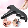 Face Massager Natural Stone Meteor Massage Cone Needle Reflection Massage Tool Body Massage Foot Shoulder Back Neck Pointing Tool 240321