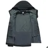その他のスポーツ用品戦術的なハイキングジャケットソフトシェル風力防水防止剤コートメンミリタリーアウター狩りの服d otohz