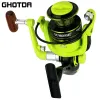 Accessories Green Spinning Reel 5.2:1 Gear Ratio Ultra Light All Metal Spool Smooth Fishing Reels 20007000Series