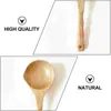 Spoons 1Pc Wooden Long Handle Water Ladle Sauna Room Using Spoon With