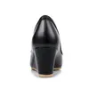 Модельные туфли Роскошные женские дизайнерские туфли размера плюс 30-43 на танкетке для вечеринок на высоком каблуке, увеличивающем рост, весенне-осенние розовые черные туфли-лодочки 983