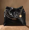 Designer 22 Bag Grand Shopping Tote Travel Woman Sling Body Most Expensive Handbag With Silver Chain Gabrielle Quil Gmthg