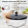 Home Electric Coffee Bean Roaster Suitable for Use in Cafes, Shops, Homes, 500 Grams/1.1 Pounds (upgraded to 110V-120V)