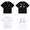 Designer Men's T Shirts Summer Fashion Men's T-shirt Letter Tryckt Harajuku Y2K Casual Street Tops Cotton Tshirts Designer Korta ärmar