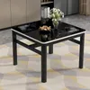 Table Cloth Square Tempered Glass Small Apartment Modern Simple Mat