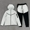 Trainingsanzug, Designer-Hose, Trainingshose, Herren-Trainingsanzüge, Tech-Trainingsanzug, Sweatsuit, Jogginganzug-Set, Jacke mit Reißverschluss, Hose, Sport, zweiteilig, Jogger, Fußball-Trainingsanzüge