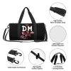 Bags DDepeches Cool Rose Sport Bags Modes Rock with Shoes Gym Bag Waterproof Men's Design Handbag Training Cute Graphic Fitness Bag