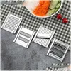 Fruit Vegetable Tools 4In1 Slicer Mtifunctional Manual Food Grater Cutter Potato Shredders Household Grinders Kitchen Stuff Drop D Dhqyc