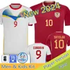 24/25 Venezuela Soccer Jerseys 2024 Kit enfants 2025 Maillot de football de l'équipe nationale Hommes Accueil Rouge Extérieur Blanc Camisetas Copa America CORDOVA SOTELDO RINCON BELLO SOSA RONDON