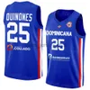 Maglia da basket stampata Repubblica Dominicana Coppa del mondo 2023 10 Andres Feliz Karl-Anthony Towns 32 3 Jean Montero 5 Victor Liz 0 Antonio Pena Squadra nazionale FIBA