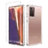 Kompatybilny Samsung Galaxy 20 Cell 11 S21 Plus Ultra Clear Note tylna okładka Hybryda 3in1 Soft TPU 13 Twardy telefon przezroczyste przypadki iPhone F folq