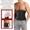 Ceinture amincissante Réduire la transpiration Forme de soutien-gorge serré Fitness Abdomen Perte de poids Entraîneur Sauna pour hommes Coupe du corps et sangle de taille 24321