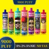 Hot Sale Puff 9K Tornado Vapes 17 smaker 0% 2% 5% grossist snabb leverans