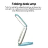 Table Lamps Portable Dimmable Desk Lamp Folding High Brightness Led With Stepless Feature 3 Color For Reading