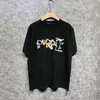 女性と男性のための紫TシャツデザイナーTシャツpur066明るい色抽象文字プリント半袖TシャツトレンドブランドサイズS-xxl