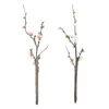 Decorative Flowers Artificial Long Stem Plum Blossom Bouquet Wintersweet