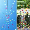 Decorazioni da giardino Triangolo String Flag Multi colore Banner Bunting Party Event Decorazione domestica Festival Bandierine stendardo