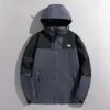 Kuzey Ceket Yüz Tasarımcısı Orijinal Kalite Erkek Ceketleri Ceket Bahar Sonbahar Bahar İnce Kapşonlu Dış Çınlama Sporları Rüzgar Geçirmez Su Geçirmez
