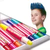 Strumenti Hair Color Stick Penna per tintura per capelli usa e getta temporanea 12 colori Pastello per capelli Set nuovo stile