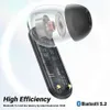 携帯電話のイヤホンasefast enc nosesキャンセルTwsイヤホンBluetooth 5.2 Qualcomm QCC304 CVC8.0防水APT-XステレオイヤホンタッチコントロールQ240321