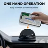 JOYROOM Telefoonhouder voor auto Verstelbaar veerontwerp Dashboard Mobiele houder 360° draaibare auto met antislip siliconen Compatibel iPhone, Samsung, andere smartphones