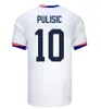 2024 2025 PULISIC Voetbalshirts AARONSON DEST WEAH ACOSTA McKENNIE 24 25 FERREIRA REYNA MORGAN USAS Voetbalshirt RAPINOE DUNN voetbalshirt heren kinderkitsets