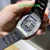 Rm armbandsur kändis casual watch rm011 automatisk mekanisk klocka rm011-fm serie automatiska maskiner 40*50mm kalender tid begränsad upplaga mens