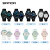 Double Calendar Medium Size Quartz for Middle School Students, Cool, Waterproof, Fashionable, Personalized and Creative Watch