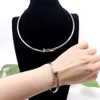 screw choker necklaces carter jewelry Classic Nail Collar Bracelet Colorless Embellishment Diamond Popular Sale