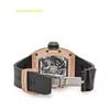 Bellissimo orologio da polso RM Collezione di orologi da polso RM030 Orologio da uomo in oro rosa RM030