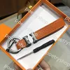 Keychains Lanyards Designer keychain Luxury designer brand keychain Mens car keychain Womens buckle keychain Bag charm Gift